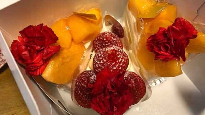 母の日!② 「こむぎとたまご」のケーキ差し入れ!