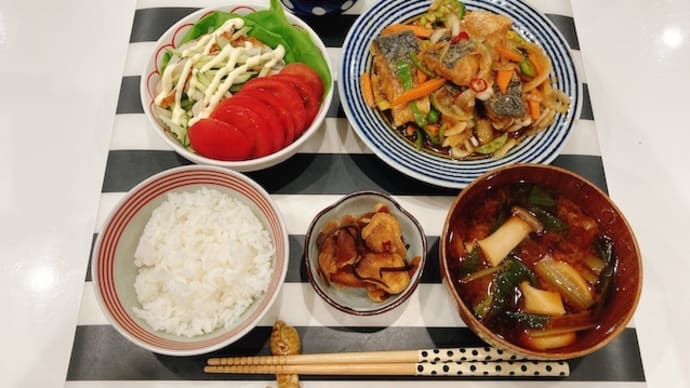 鯖の南蛮漬けで夜ごはんと、今夜は何に？