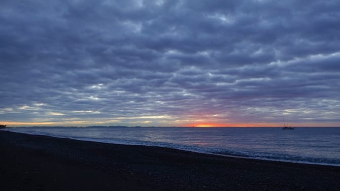 2025/01/16　木　国府津海岸