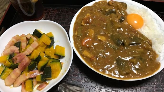 カレーで体力回復だ！