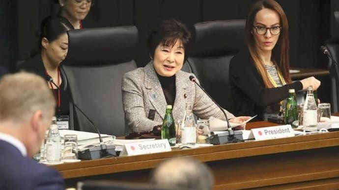 ＜GJ!＞Ｇ２０国会議長会議、山東氏が出席者らと会談…韓国議長とは拒否