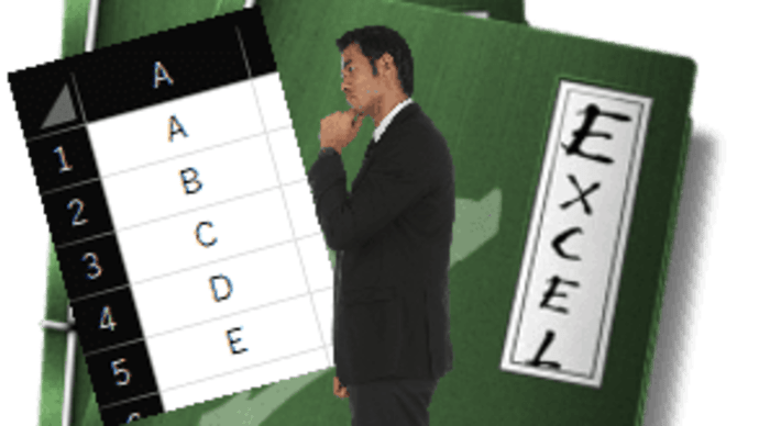 Excelの行にA・B・C…と連続入力したいけど・・・オートフィル機能使いたい!?