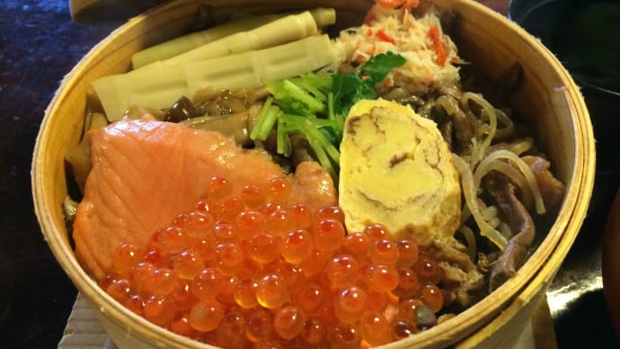 旅するどんぶり　会津若松･田季野「輪箱飯」