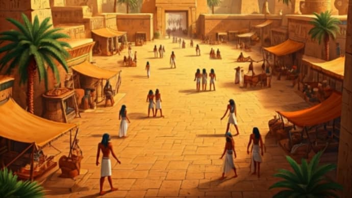 古代エジプトの「パピルス紙」
