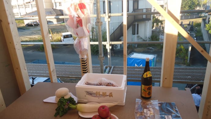 祝・高松市御厩町上棟式