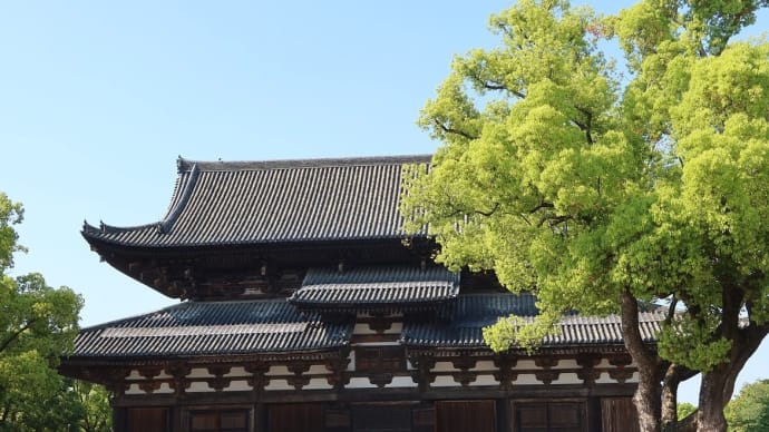 【京都幕間旅情】東寺,日常の中に非日常の国際報道を思い浮かべて