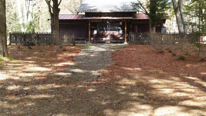 紅葉の信州・・・旧中山道・・・追分公園・・・浅間神社・・・御影用水・・・芭蕉句碑