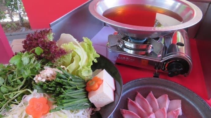 プノンペンで旬のぶりしゃぶ 雅楽