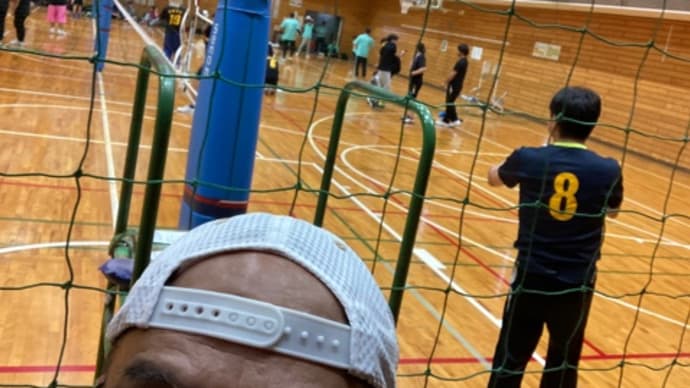 江南ペタンク大会とバレーボール大会の掛持ち・・・