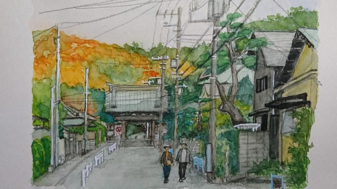 2022.12.17 : 妙本寺 総門