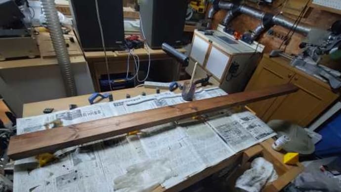 ひっさしぶりに木工場で作業・・・・・。('◇')ゞ