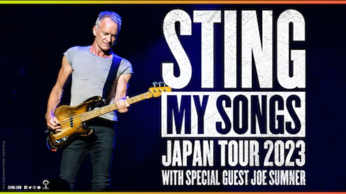 STING MY SONGS JAPAN TOUR 2023