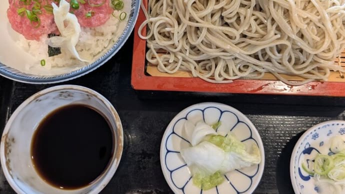 『体重を気にしてお蕎麦を···』