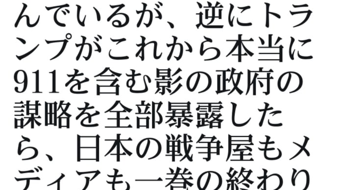 トランプ再選で【反トランプ】の日本メディアも日本の戦争屋も一巻の終わりだ!トランプが【911】を含む影の政府の謀略を全部暴露したら!再選で人身売買、不正選挙などで大量逮捕が始まる!安倍晋三は処刑済み