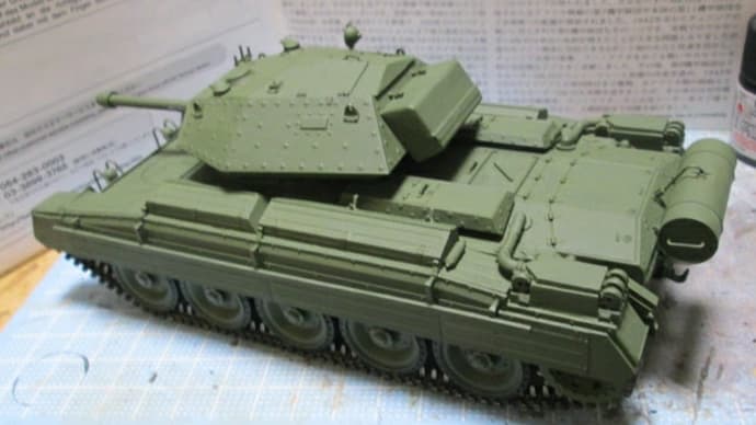 タミヤイタレリ1/35 クルセーダーⅢ その4