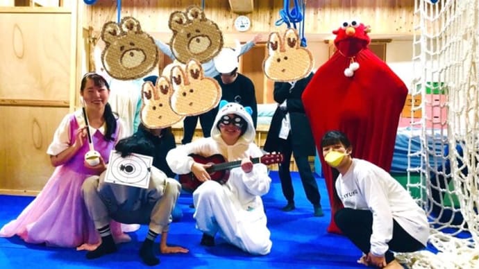 ロンロン大好き💛~療育でハロウィンパーティ&卒業写真撮影の為中学校へ~