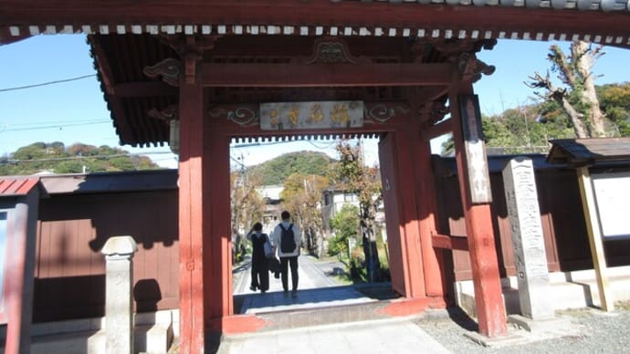 晩秋の称名寺