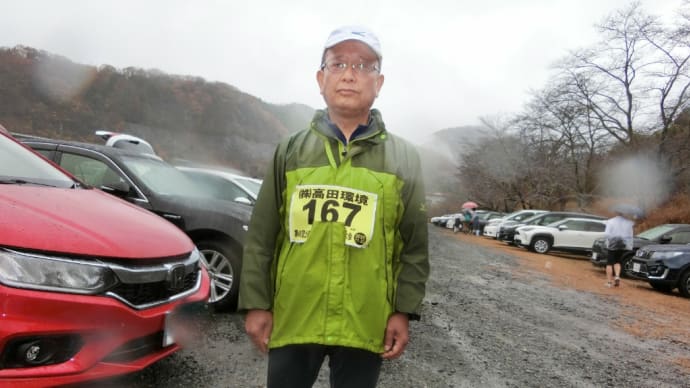 土師ダム湖畔マラソン大会参加