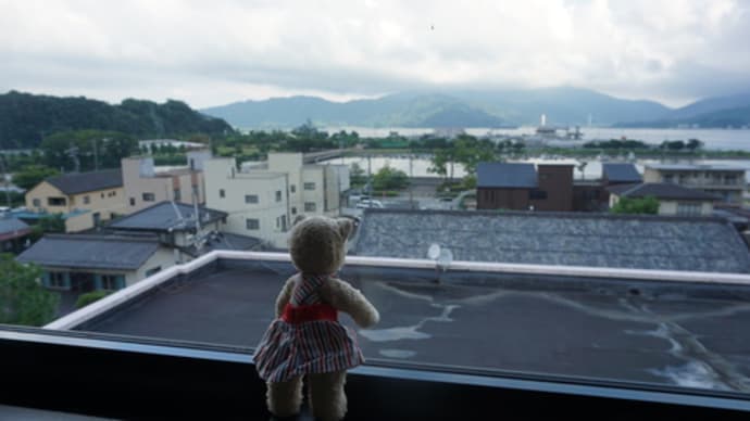 「海の京都～舞鶴」へ。ミモロの夏の小旅行。④舞鶴湾のそばにある「ホテルアマービレ舞鶴」に宿泊