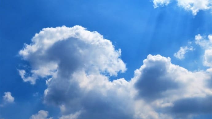 雷の思い出。そして龍のような雲を見つけました♪