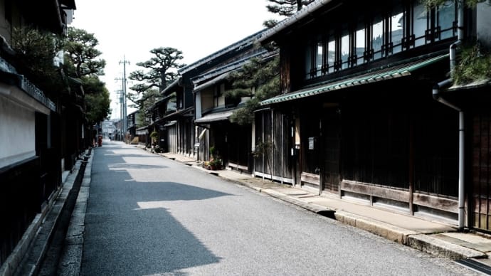 近江商人の町並み-滋賀県近江八幡市:新町通り