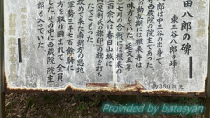 岩田八郎の碑
