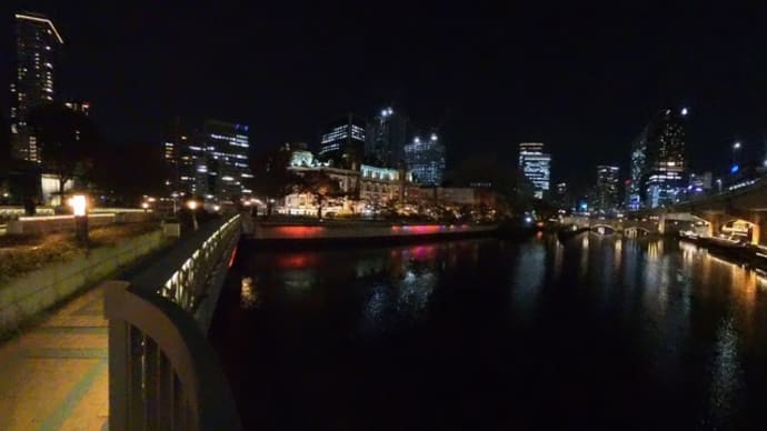 大阪の夜景 天満➡中之島➡大阪市役所(2024年11月25日)