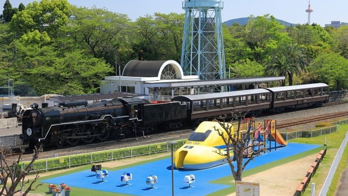 復帰したC62-2のSLスチーム号を撮影~京都鉄道博物館にて_25/04/21