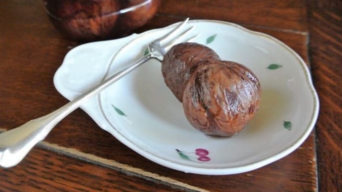 栗の渋皮煮を作りました
