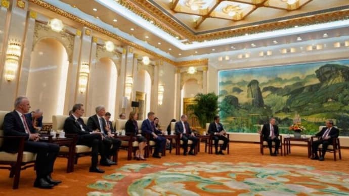 米議員 中共首相と会談 フェンタニルの対策求める