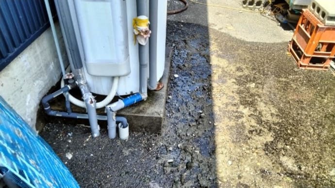 温水器トラブルと鮎の甘露煮
