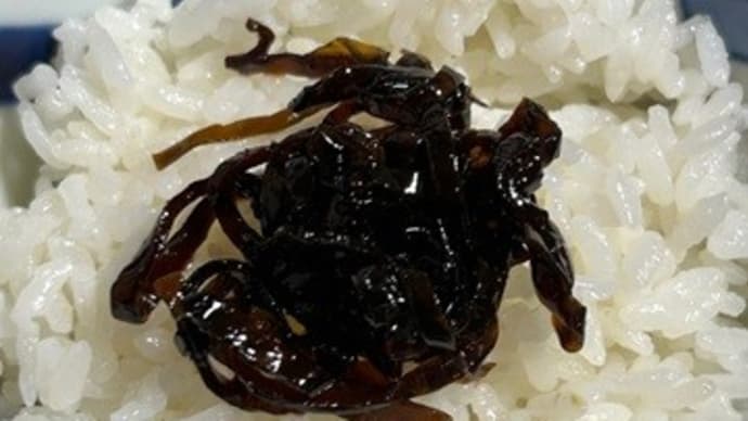 6月27日 さんしょ昆布ごはん