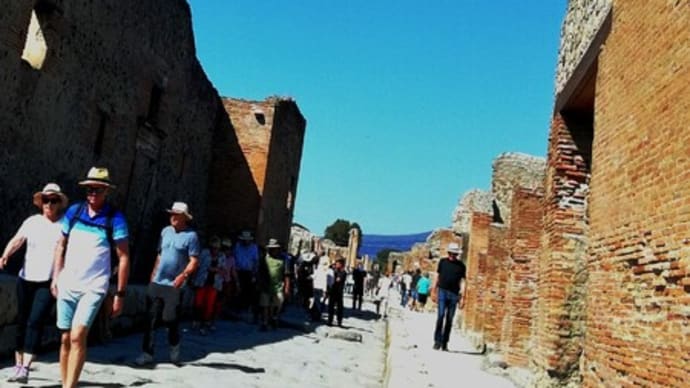 イタリア、ポンペイ遺跡