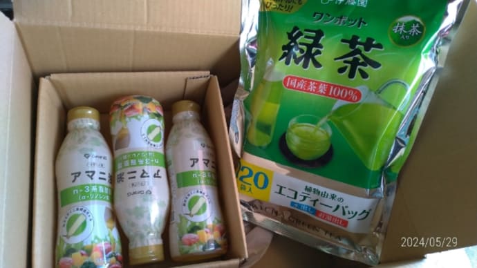 2024/05/29 ちょっと健康的なものを