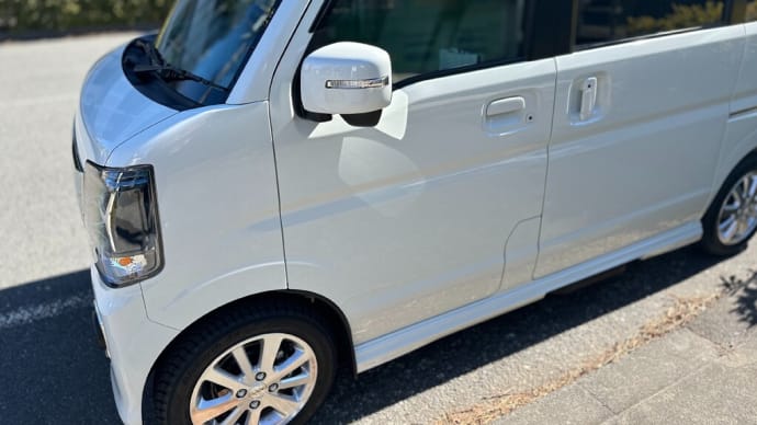 エブリイワゴン 拭き拭き洗車