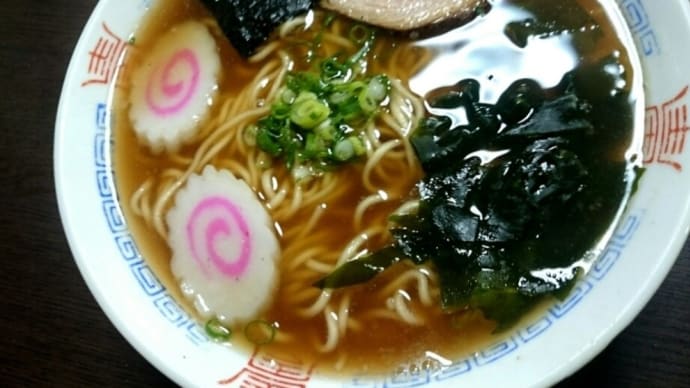 四十五杯目 浜松市中区 生蕎麦更科 中華そば