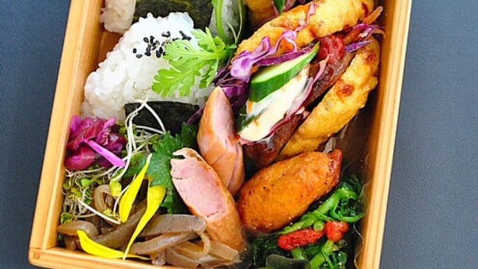 新潟米・『新之助』ごはん弁当♪