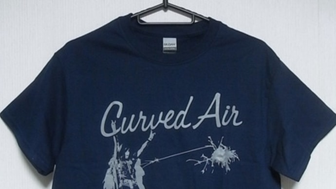ROCK Tシャツ:CURVED AIR