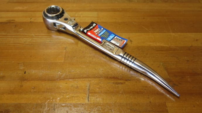 両口ラチェットレンチ Super Tool 19×24mm