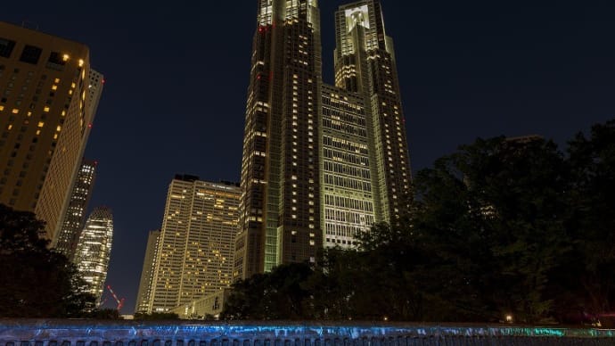 関東大震災100年 ライトアップ