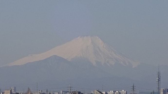 ちびっこ家から富士山