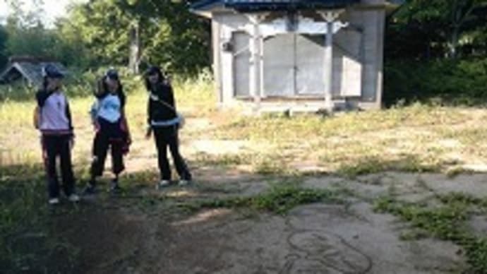 黒松内神社巡りチーム：ついた豊幌神社！