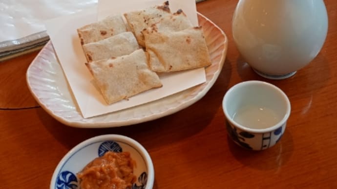 板そば網焼き