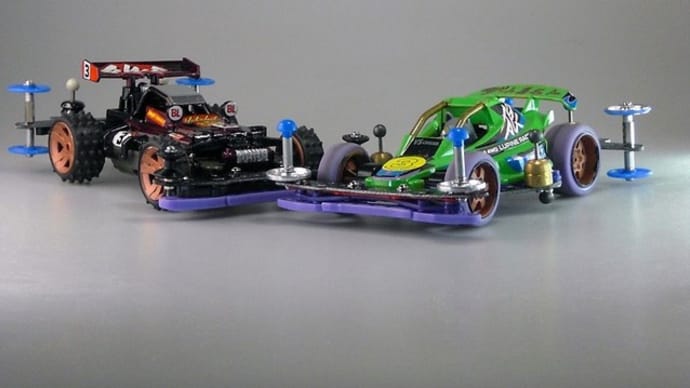■現状のミニ四駆群(VSシャーシとMSシャーシ) #mini4wd