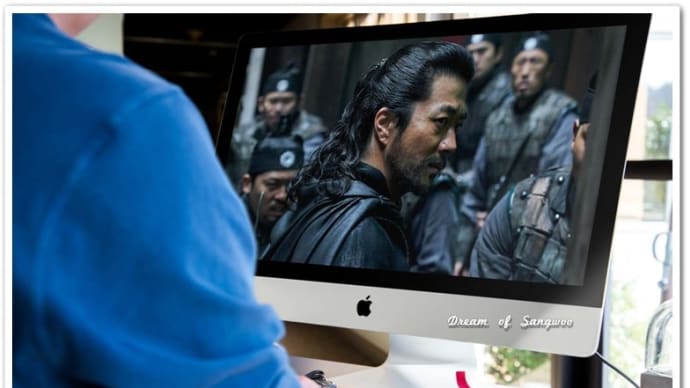 やりたい放題過ぎるワン ‼️ 🤣😆😂 & クォン・サンウ出演『해적:도깨비 깃발(海賊:鬼の旗)』サイン入りポスター🥰
