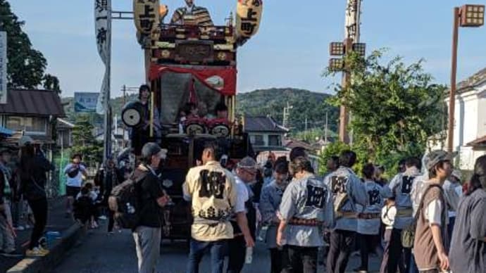 越生祭りへ