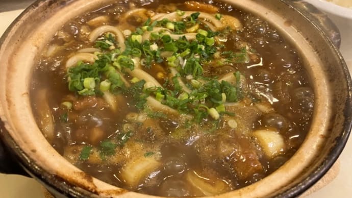 鍋焼き納豆カレーうどん