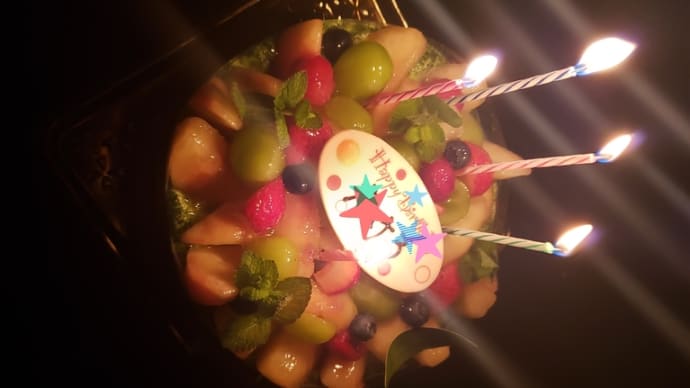 旦那の誕生日
