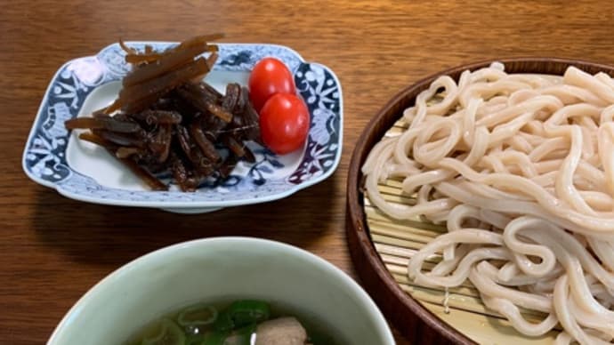 江戸のうどんを再現した江戸東京うどんを食す