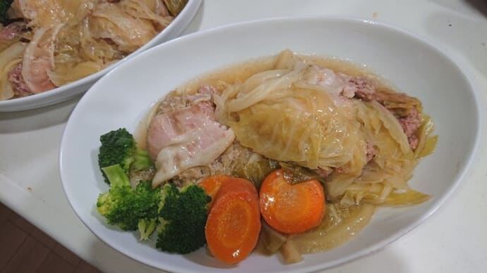 横着ロールキャベツ・紅玉りんごで、、等々